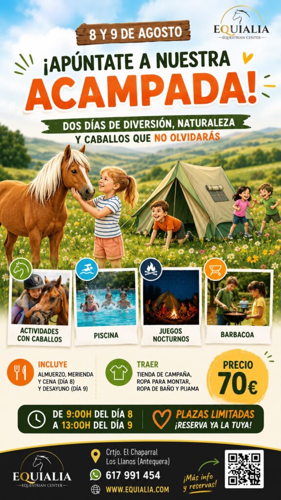 Acampada 8 y 9 de agosto 2026